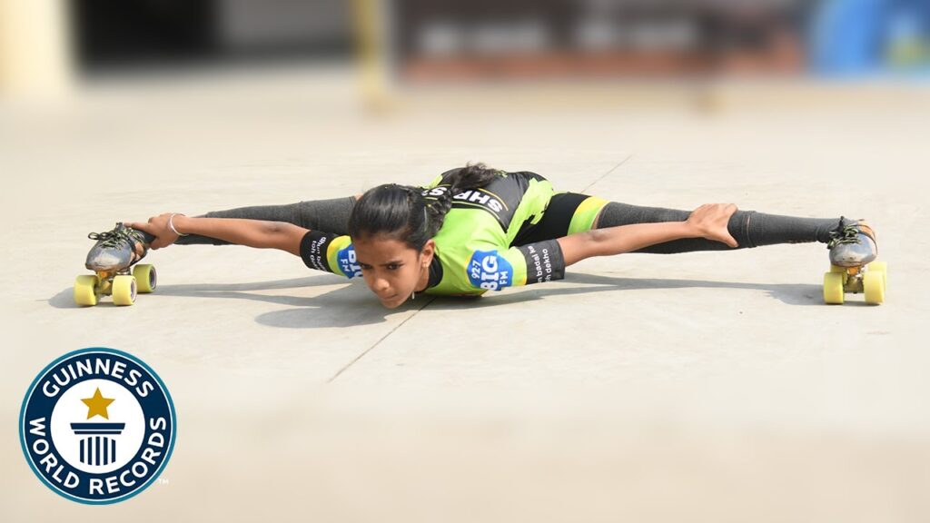 Lowest Limbo Roller-Skating – Guinness World Records