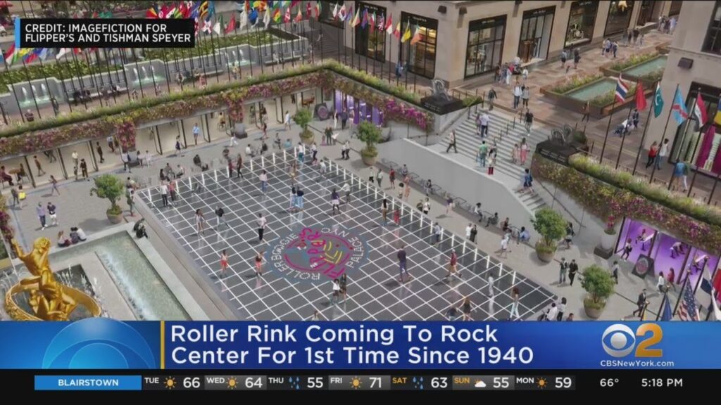 Roller skating rink coming to Rockefeller Center