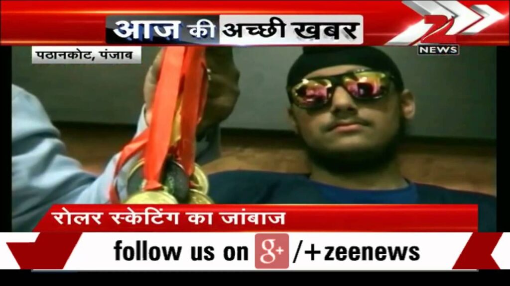 Punjab: Meet physically challenged roller skating champion Chandeep Singh