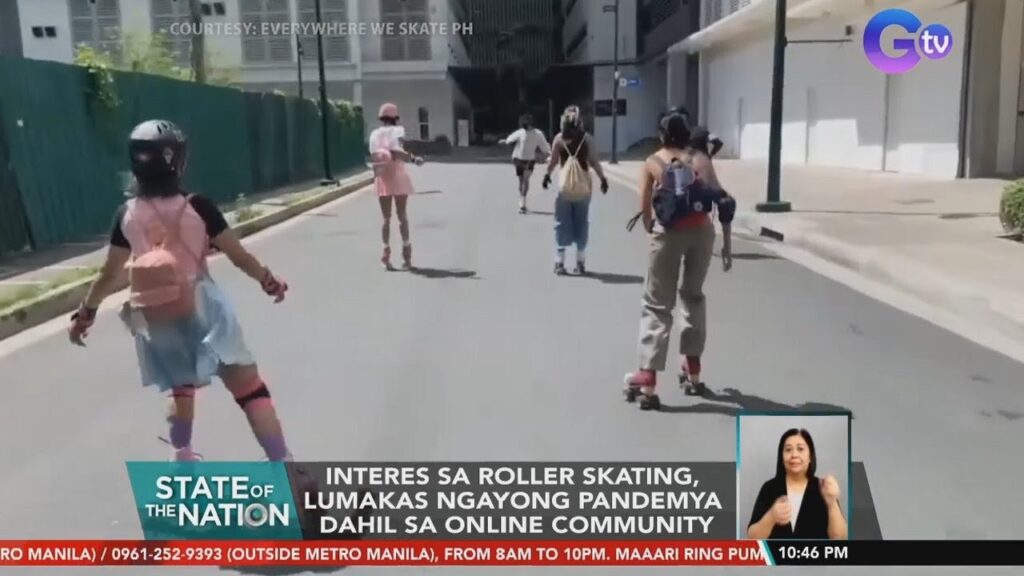 Interes sa roller skating, lumakas ngayong pandemya dahil sa online community | SONA
