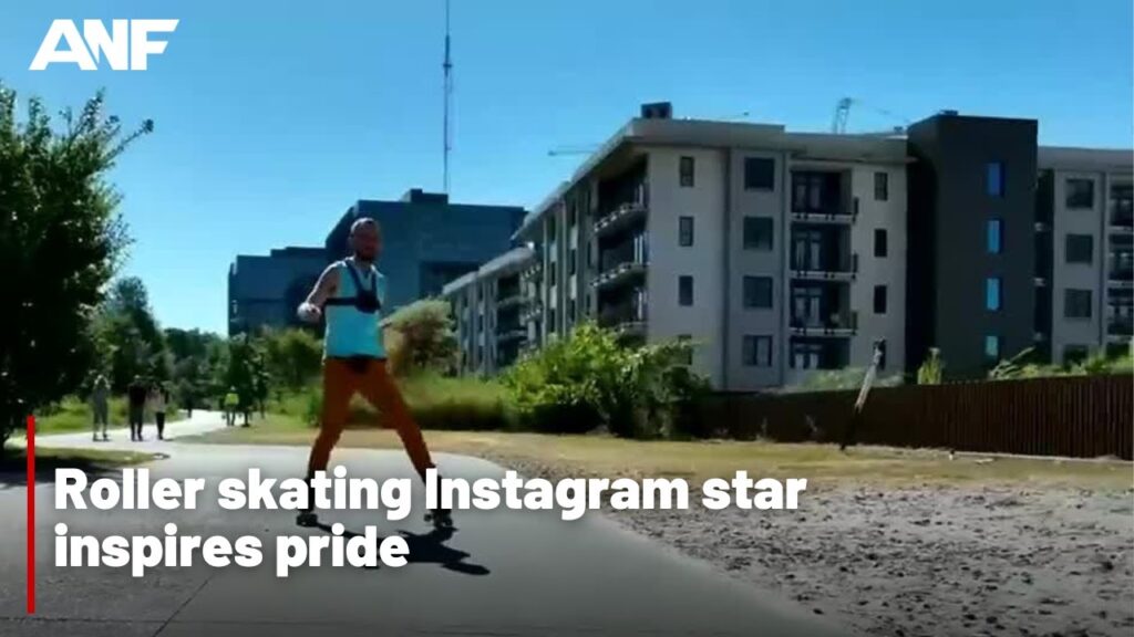 Roller skating Instagram star inspires pride