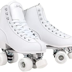 Skate Gear Retro Quad Roller Skates with Structured Boot