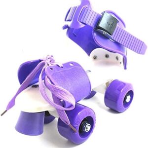 Metal Dragon 77th Speed Quad Roller Skates Adjustable Directly Connected with The Shoes for Outdoor Recreation