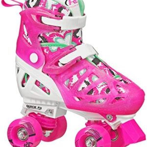Roller Derby Track Star Adjustable Roller Skates for Beginners, Boys & Girls