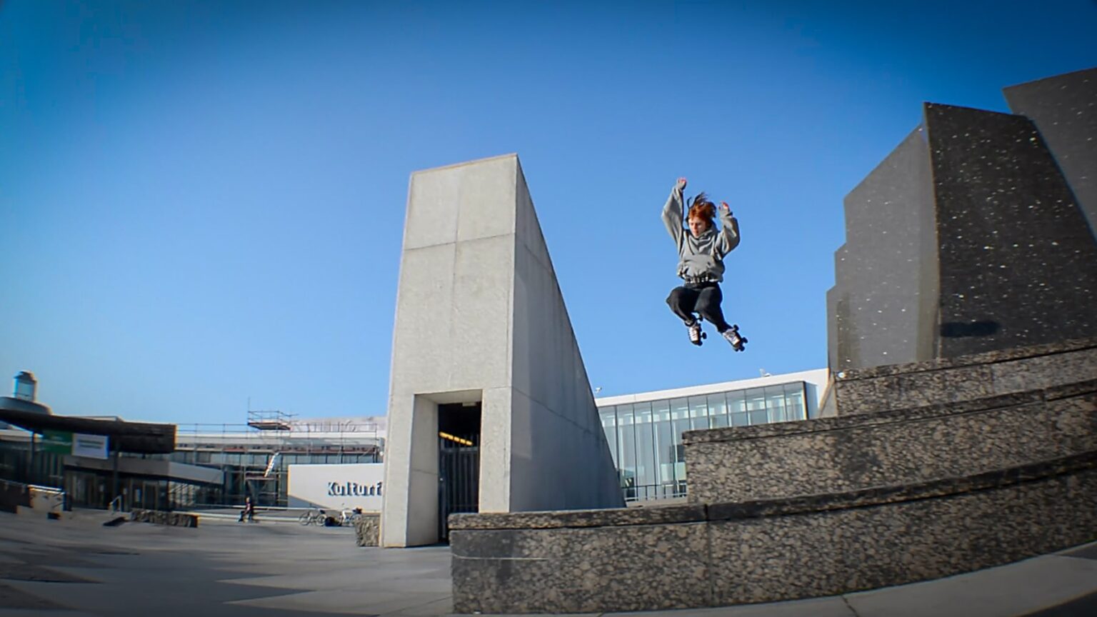 Agustina Montañés en las calles de Berlin