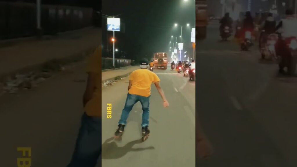 Skating At Burdwan Town On Fire π₯π₯πβ‘ #skating #bardhaman #rollerskating