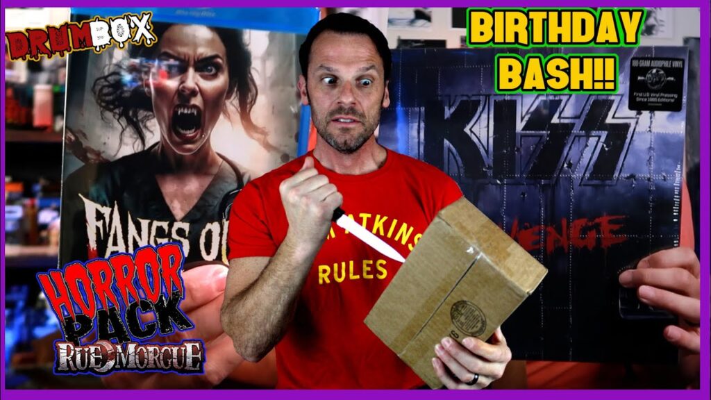 DrumBox BIRTHDAY BASH (I’m 50)!! Horror Pack Rue, Morgue, Fan Mail