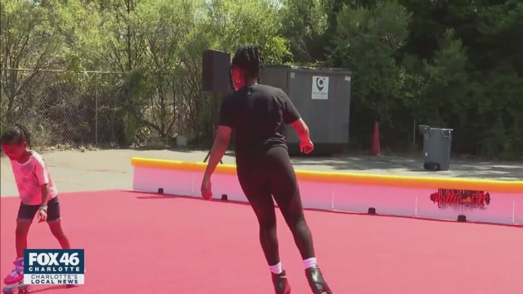 Outdoor skating rink is first of its kind in Charlotte