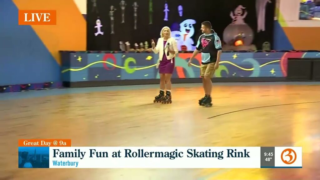 Skating at Roller Magic in Waterbury