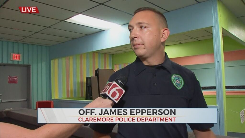 Claremore Police Department Holds ‘Skate With A Cop’ Event