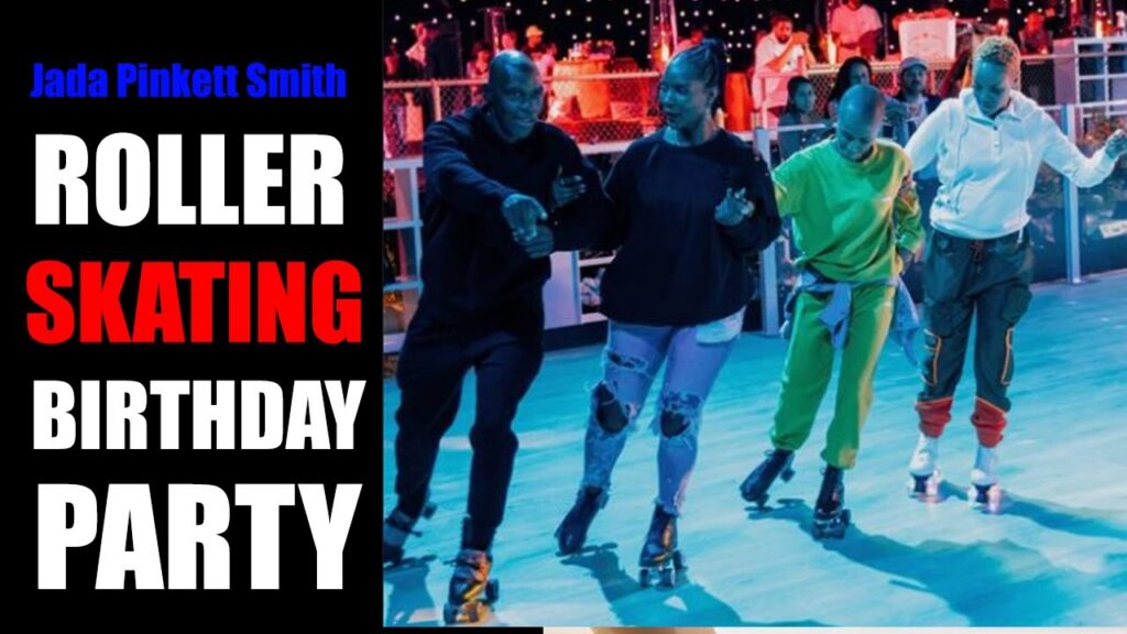 Jada Pinkett Smith Celebrates 50 With 1970s Themed Roller Skating Birthday Party