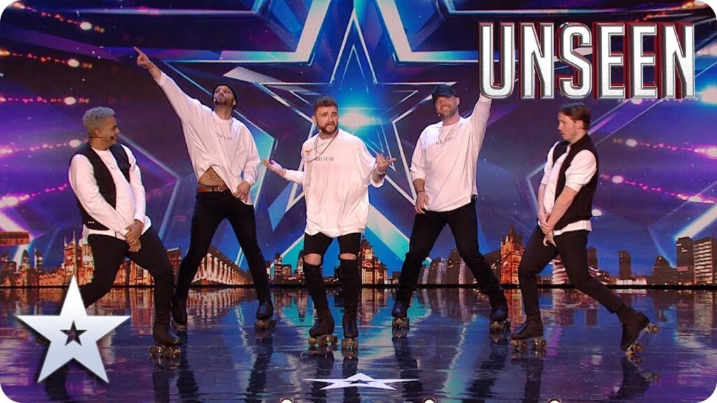 Will the Rollerboys be SKATING into YOUR HEART?! | Auditions | BGT: UNSEEN