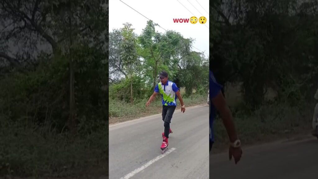 wow..👀😱#shorts#india#road#brotherskating#skater#publicrraction#girlreaction#skating#indiaskatershiva