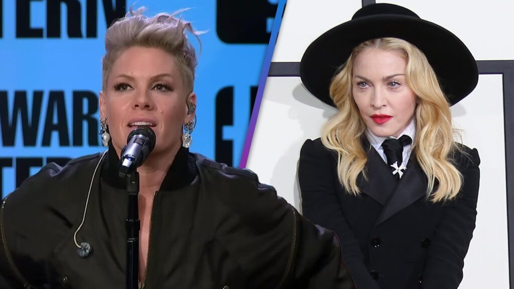 Pink Says Madonna DOESN’T Like Her!