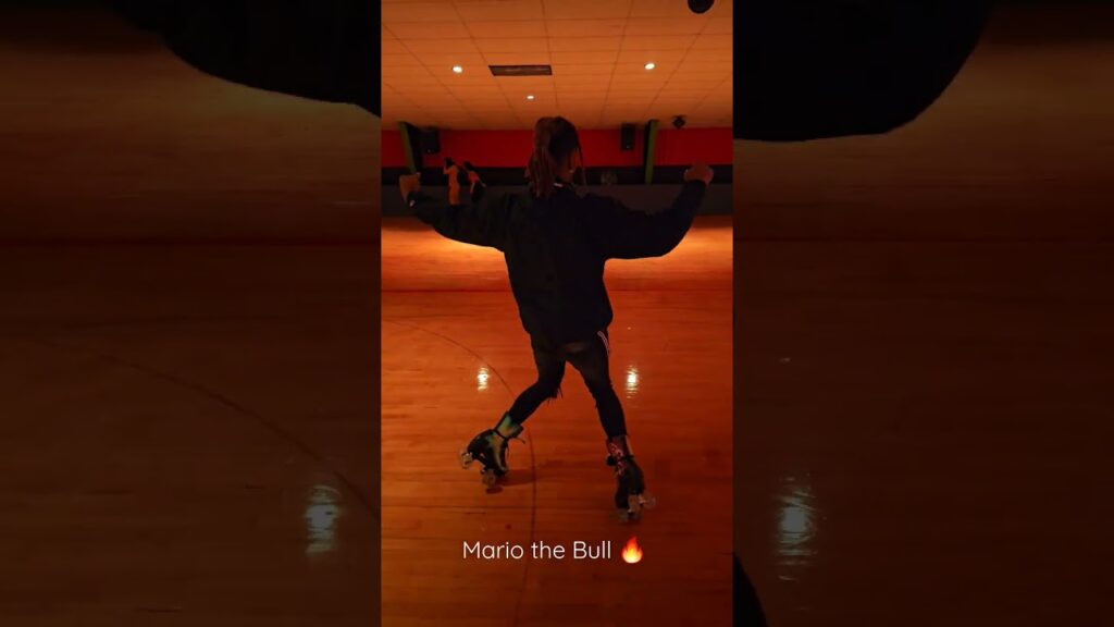 Mario the Bull 🔥🔥🔥 3-11-23 #rollerskating #rollerskater #skate #skatedance #spinning