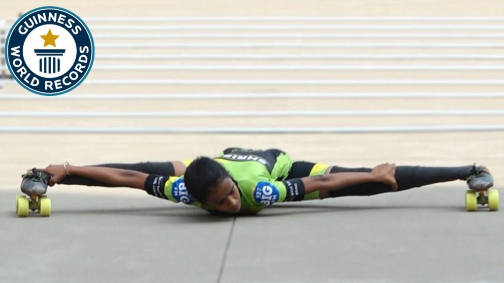 Lowest Limbo Roller-Skating – Guinness World Records