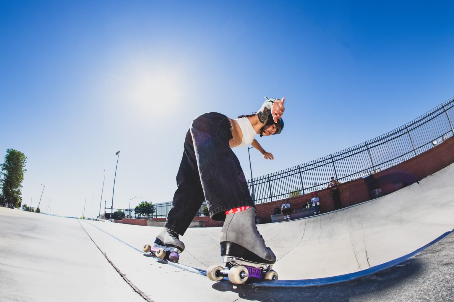 Caro Hernández On The New Chuffed Skates x HOQ Boot