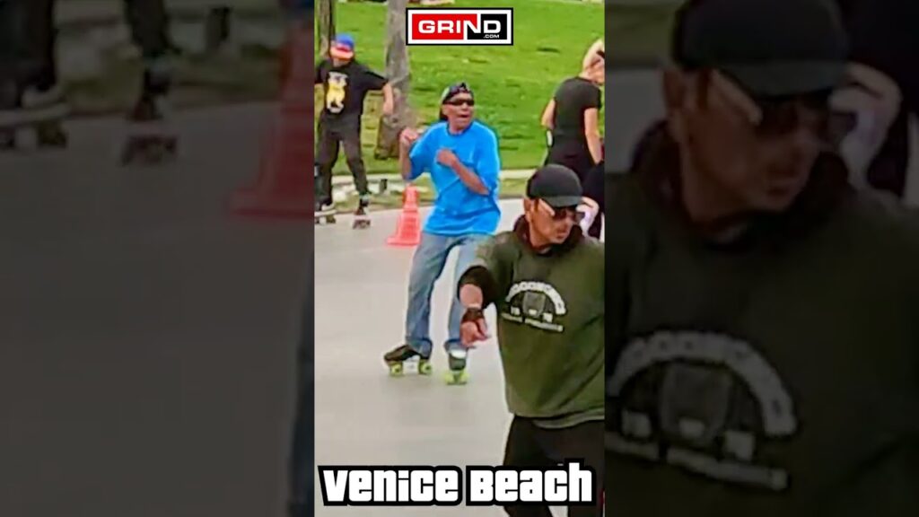 OG TURN IT UP Part 5 AT  VENICE BEACH ROLLER DISCO PLAZA LIVE #venicebeach #rollerskating #grind