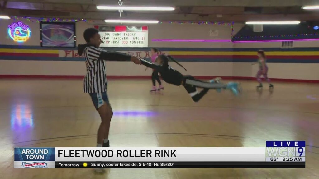 Around Town – Big Bang Theory – Roller Rink Party