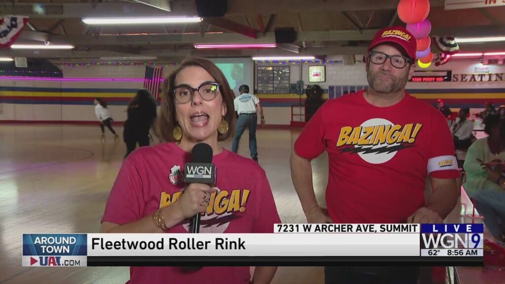 Around Town – Big Bang Theory – Roller Rink Party