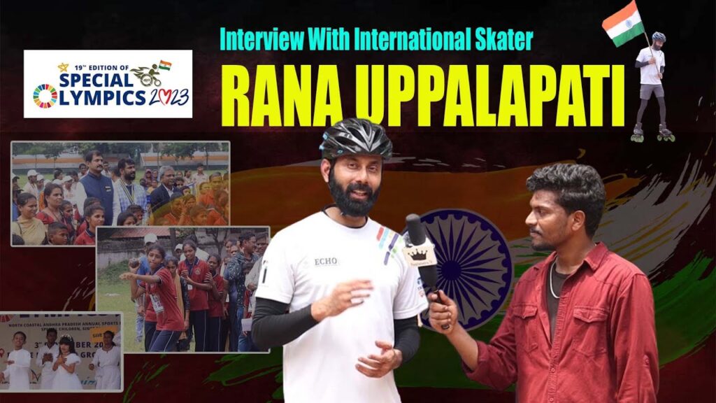 Interview With International Skater Rana Uppalapati | Special olympics in vizag 2023@Panchatantra_TV