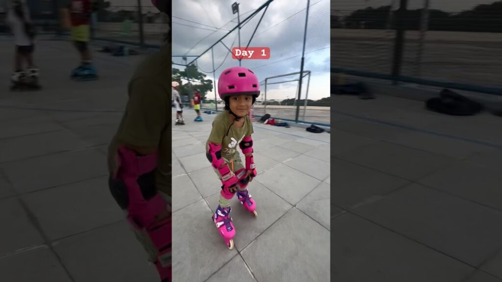 Day one on skates ! First day skating ! Skating class ! Day 1 ! New skates