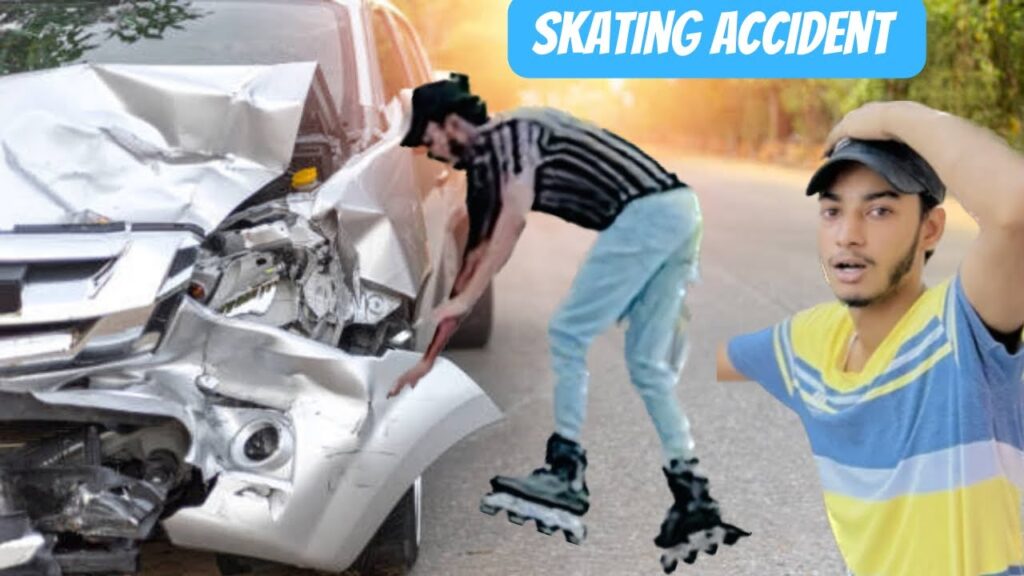 Skating karta huwa muja chot lag gai| #skating accident