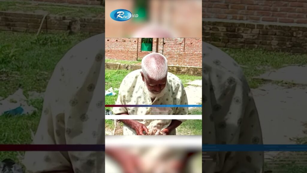 বৃদ্ধ হয়েও ভিক্ষা নয়, ফেরি করে সংসার চালান দৃষ্টিপ্রতিবন্ধী আব্দুল গফুর।