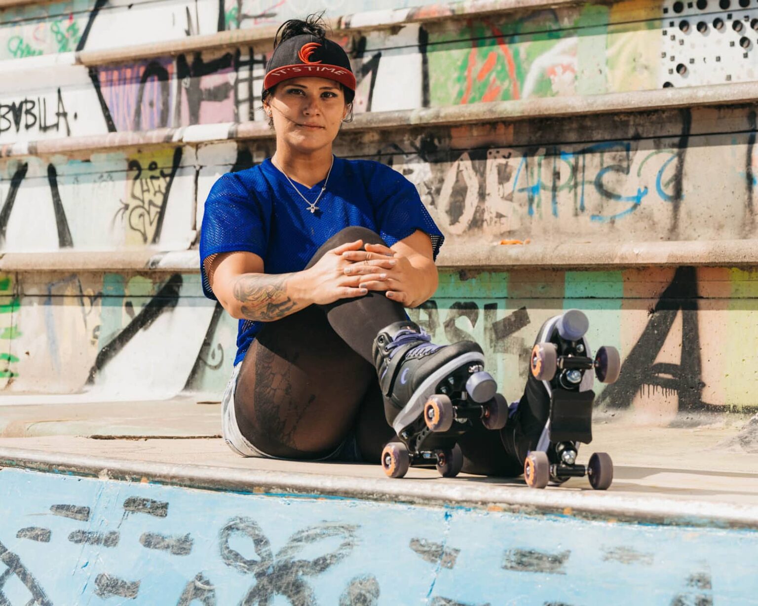 Drama Mama Pro Wheels Support Breast Cancer Awareness