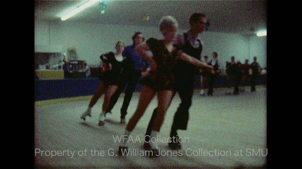 Roller Skating Competition in Irving – December 1973