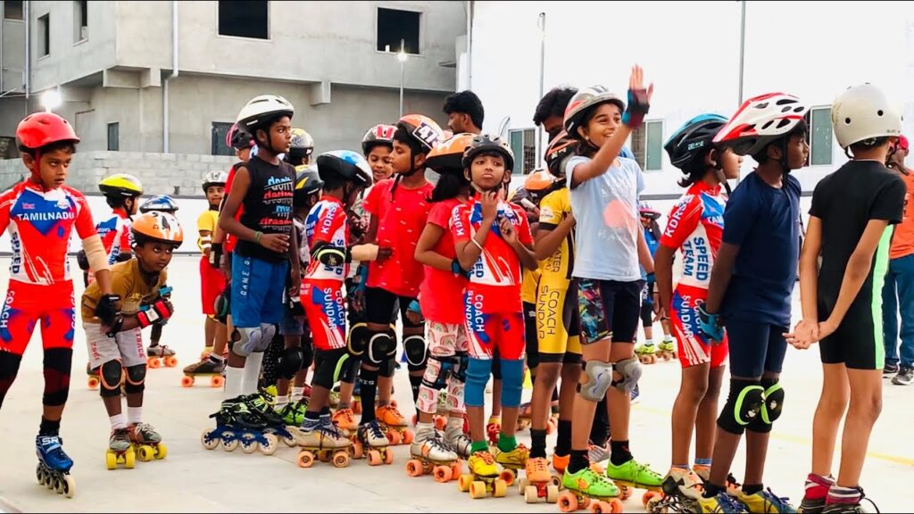 K.K. Roller skating club | Quad and In-line skating | inaugurated on 10Mar2022 at Pallikaranai