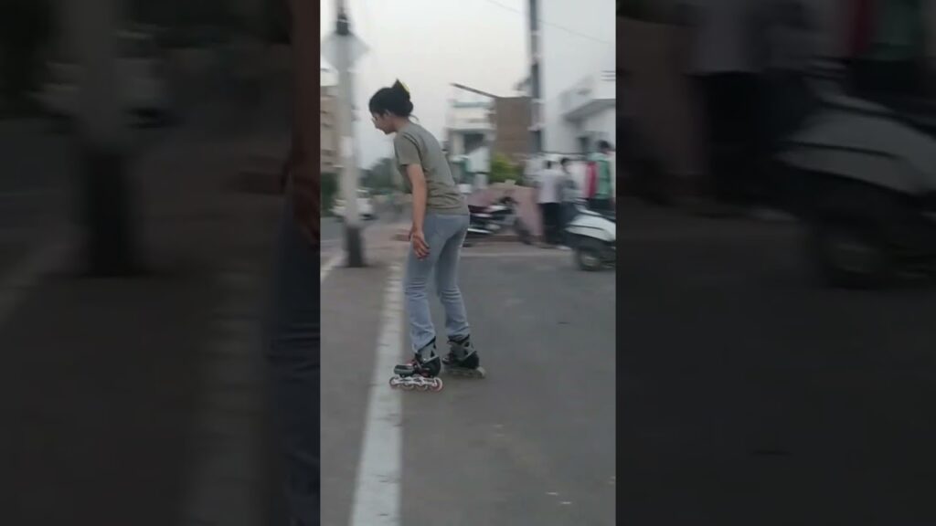 #my sister skating #jai skater #shorts #beginner