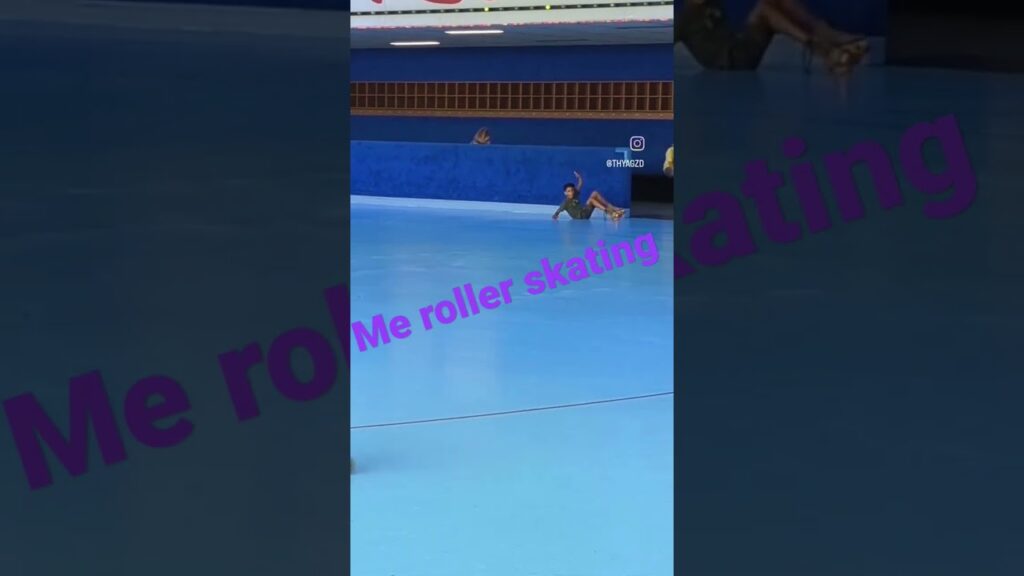 Me roller skating at rollerrama