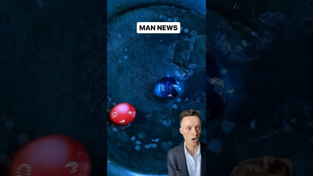 Singular Droplet Smash | Man News (via @macrobeasts ) #reaction #oddlysatisfying #macro #waitforit