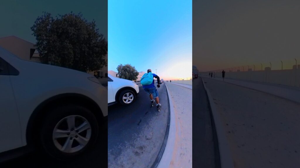 #brotherskating #skating #publicreaction #girlreaction  #shorts #india #road #skater #stunt