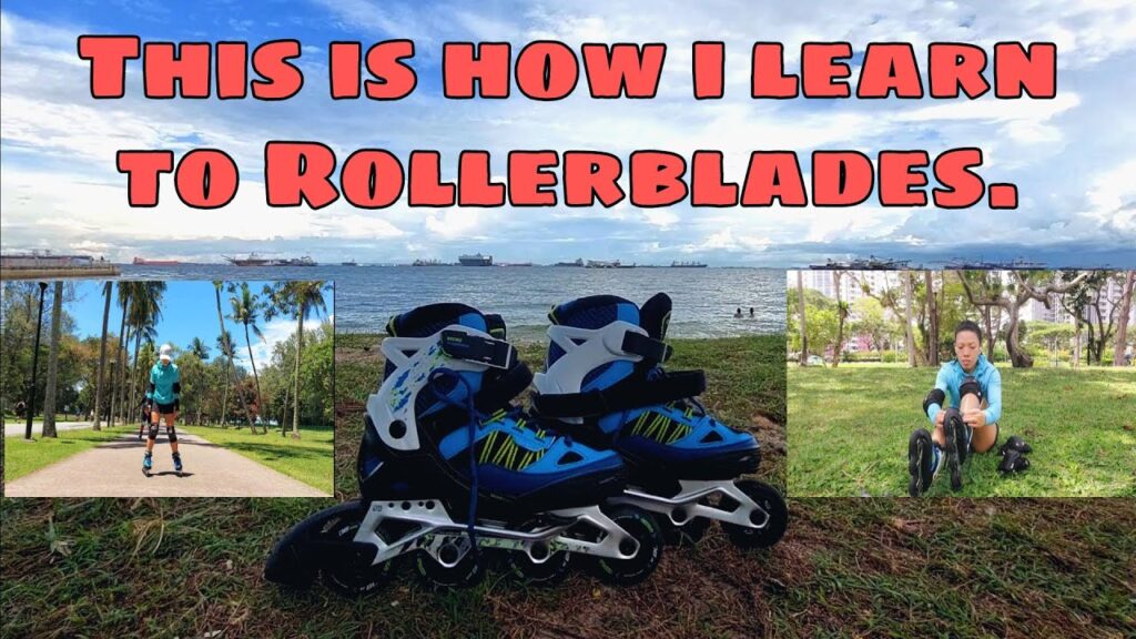 LEARNING TO ROLLERBLADES || BASIC LEARNING.