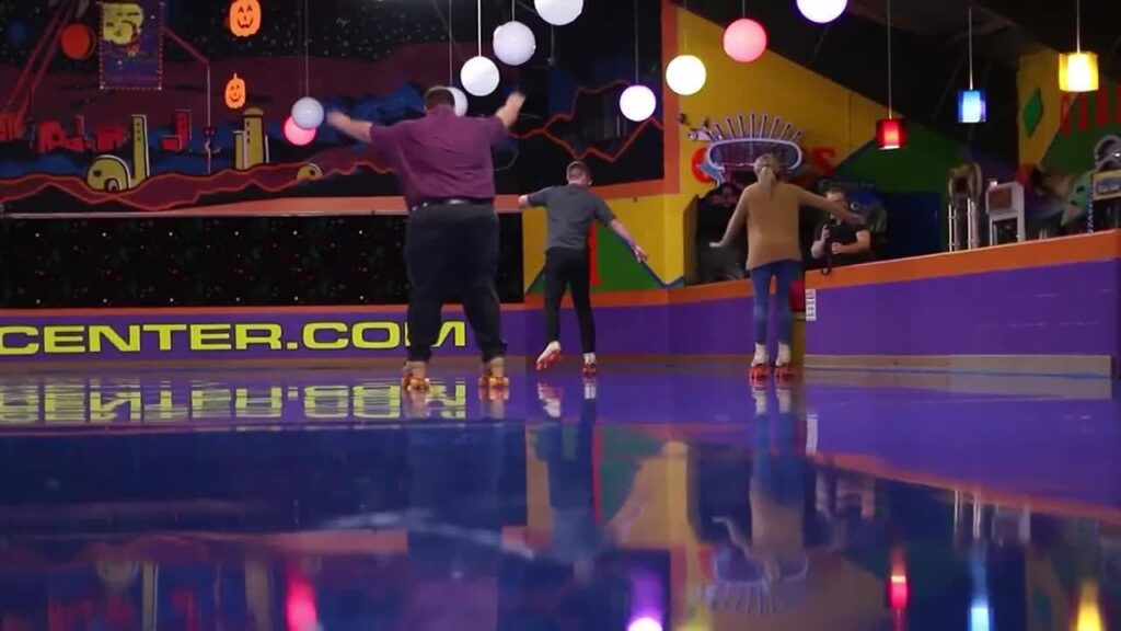 Remembering how to roller skate at World of Wheels