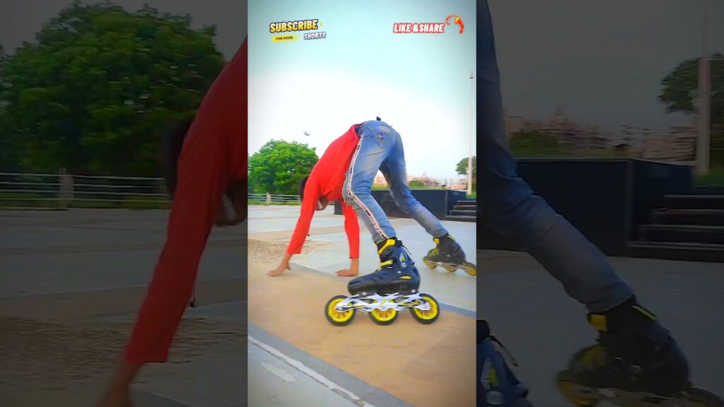 Krazy Skating😝 ☠️#ringdownskater #skatingmasti #funnyskating #ytviral #stunt #shortsviral #masti