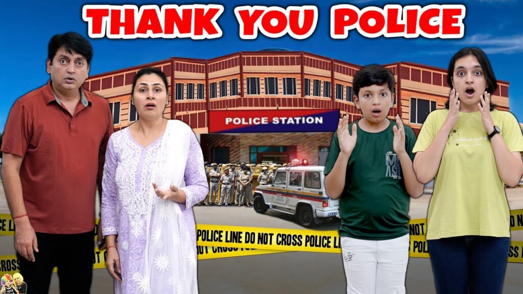 THANK YOU POLICE | Meeting the Superintendent of Police | Family Short Movie | Aayu and Pihu Show