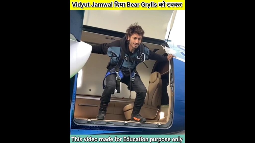 Vidyut Jamwal Vs Bear Grylls 😱 #shorts #facts #viral