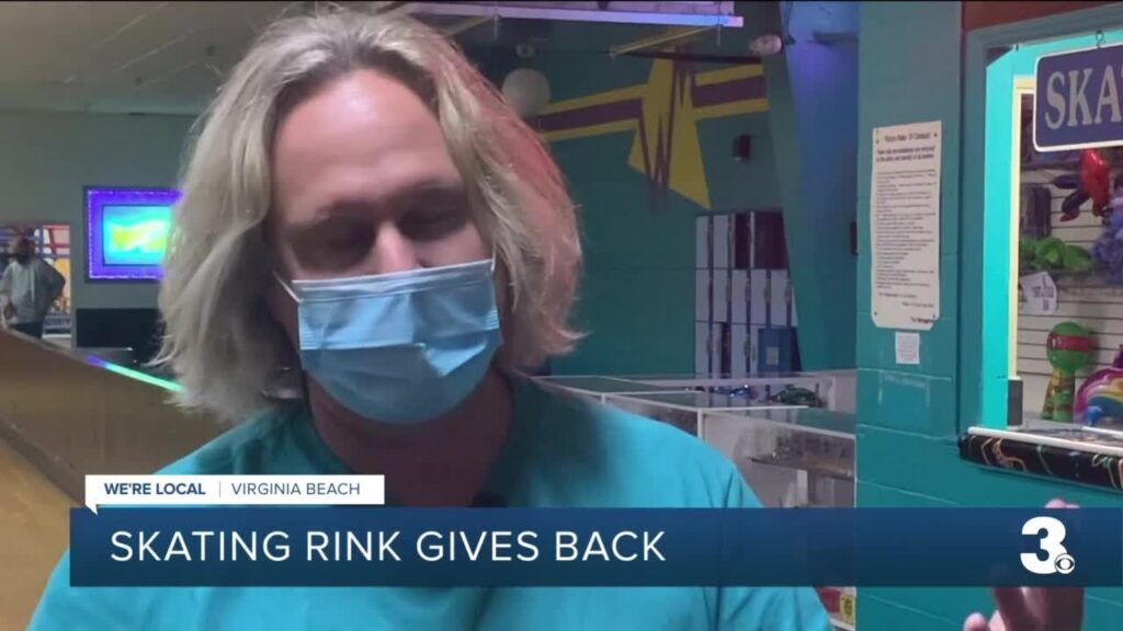Virginia Beach skating rink gives back