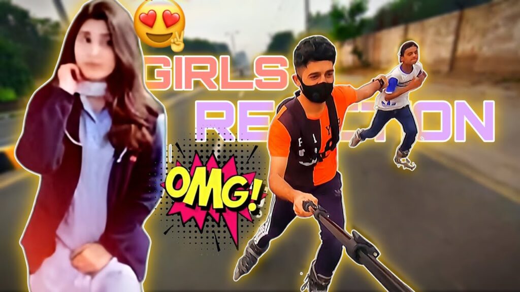 college girls reaction on skating 😱😲 #skating #inlineskating #skatingvideos #skater #viral #skate