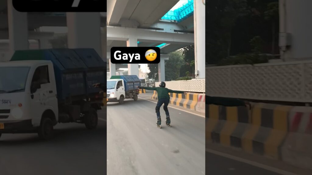 Gaya Aaj To Ye 😲 #accidentnews #margaya #skating #agar #india #reels #youtubeshorts #skater #skate