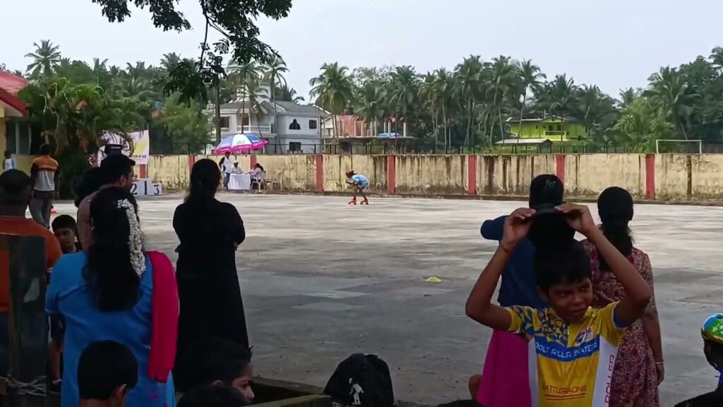 State Level Skating Association of GOA 1000 Mt Rink Race | Boys ke sath | Main First🥇🏆 Palece Samma.