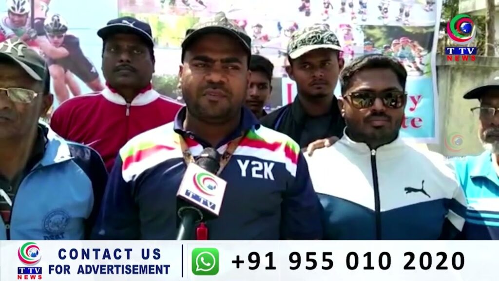 Roller Skating Championship Held In Kotla Vijay Bhaskar Reddy Stadium.