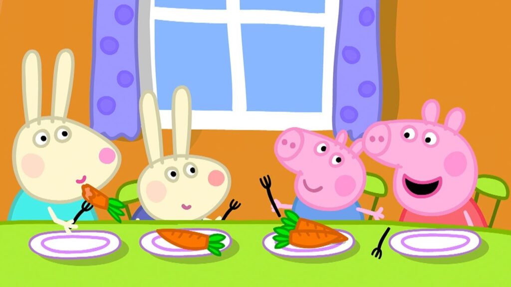 Dinner At Rebecca Rabbit’s House π₯ | Peppa Pig Official Full Episodes