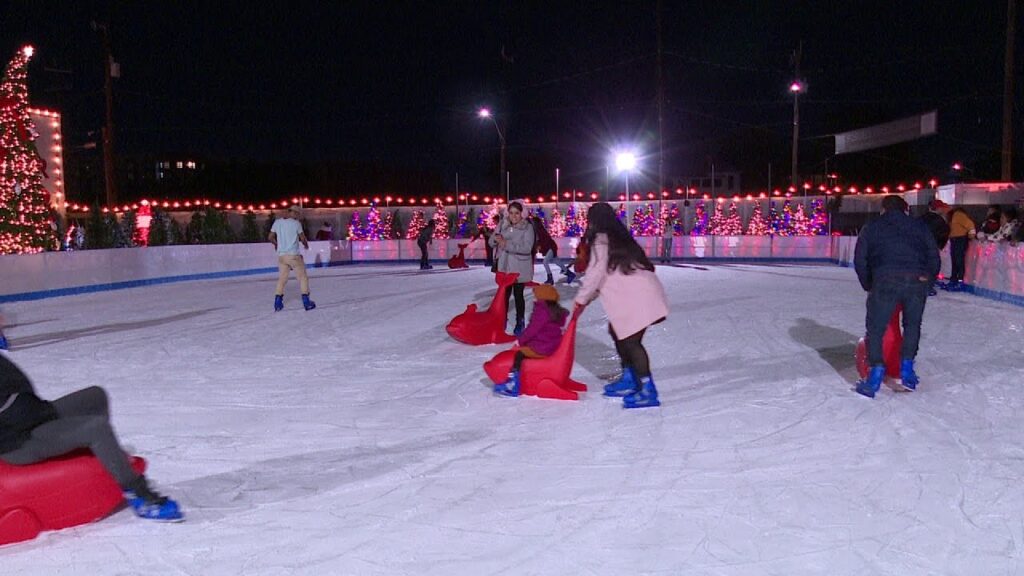 The ‘largest outdoor ice skating rink in Texas’ is now open in San Antonio
