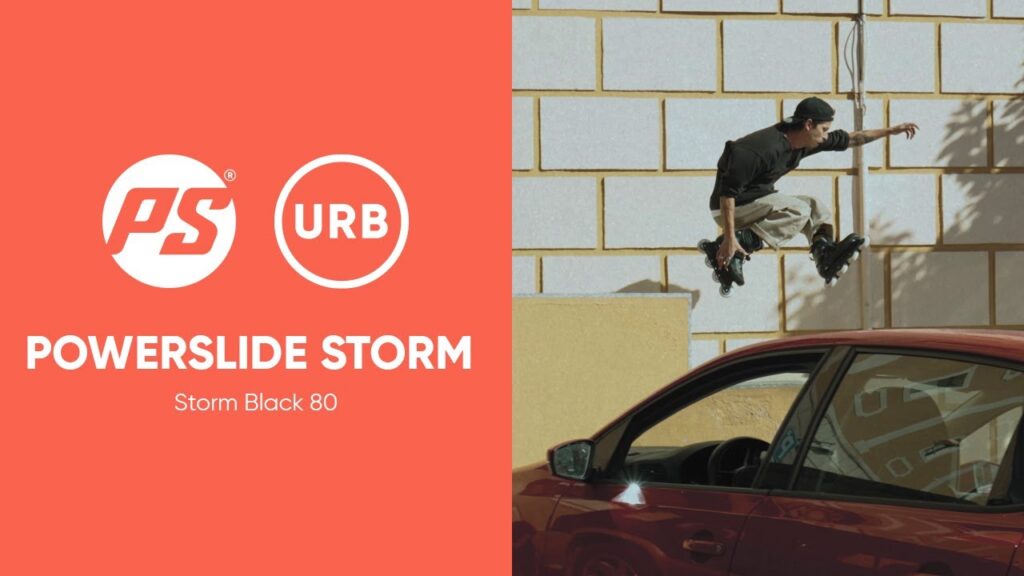 Xavi Eguino on the NEW Powerslide Storm Black 80