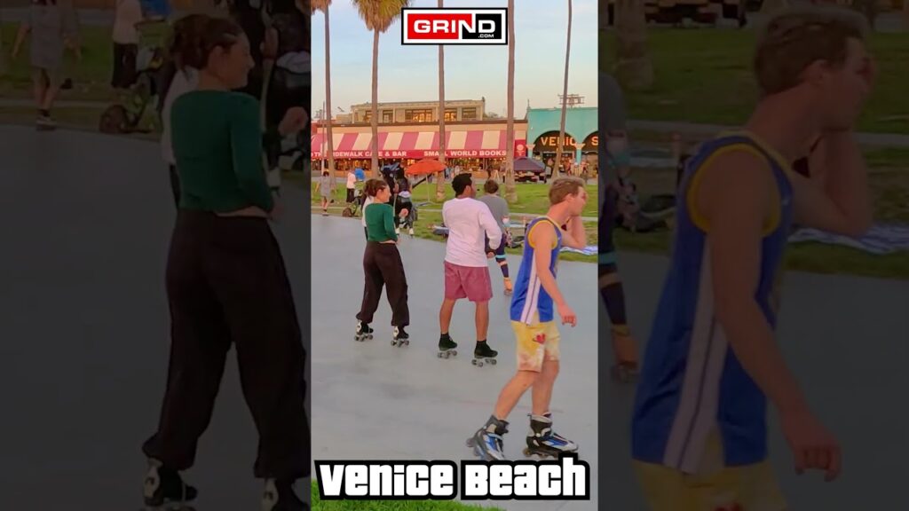 Elvis Crespo – Suavemente AT VENICE BEACH ROLLER DISCO PLAZA LIVE #rollerskating #grind