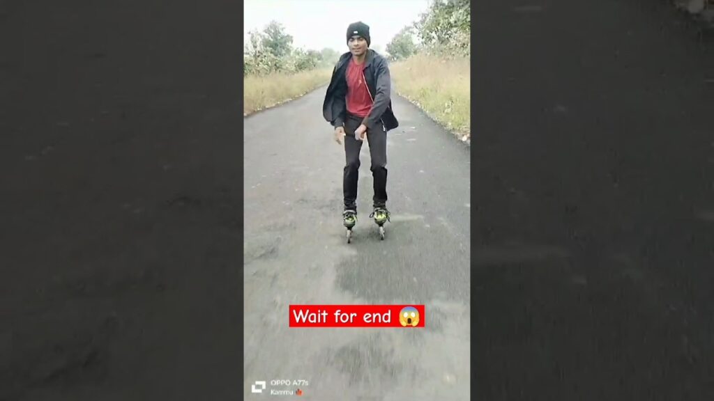 wait for end 😱🤟 // #Sachuu #skating #trending #shorts #viralshort 🥵🤣